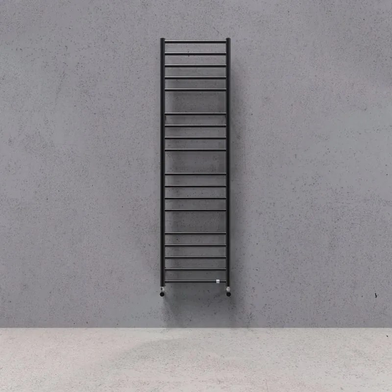 Termoarredo bagno DE'LONGHI 169x48.5 cm interasse 450 mm nero serie Only