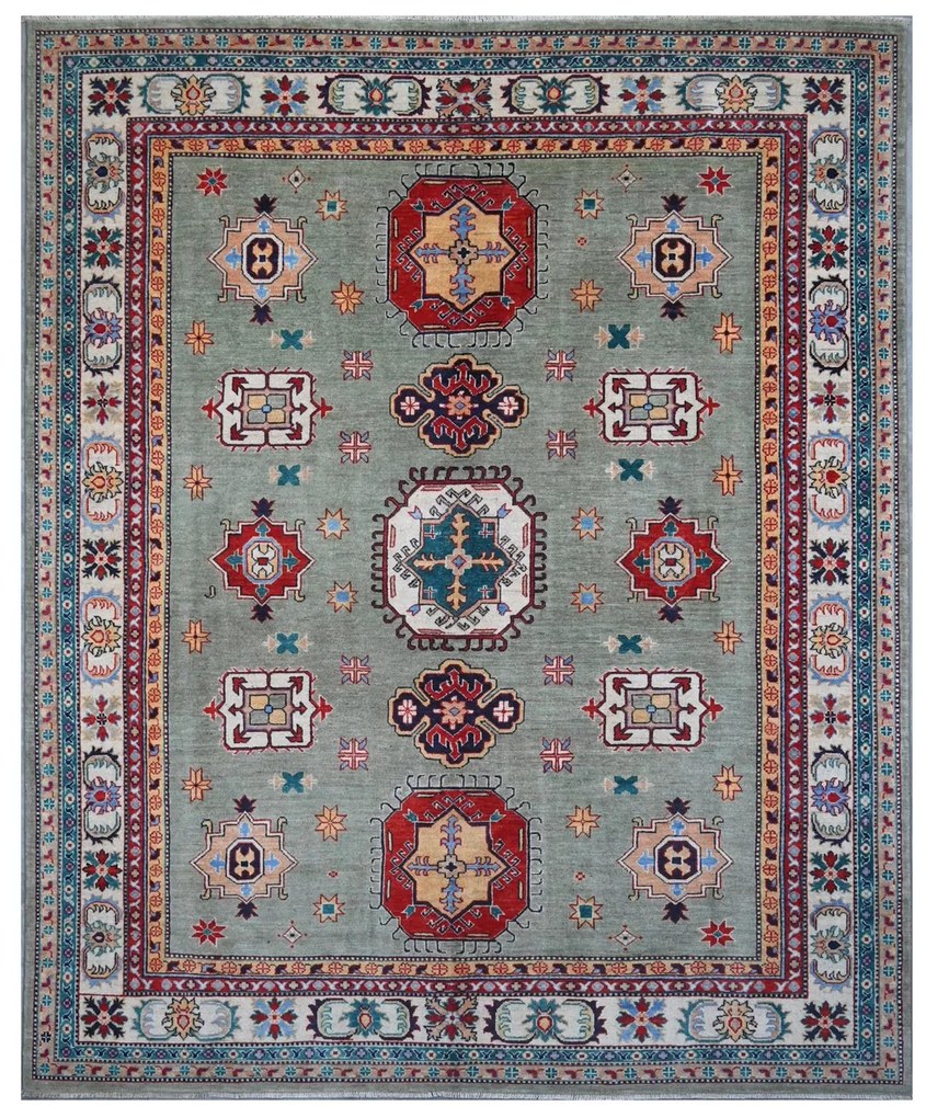 Kazak Tappeto 300 x 250 (Pakistan) Annodato A Mano