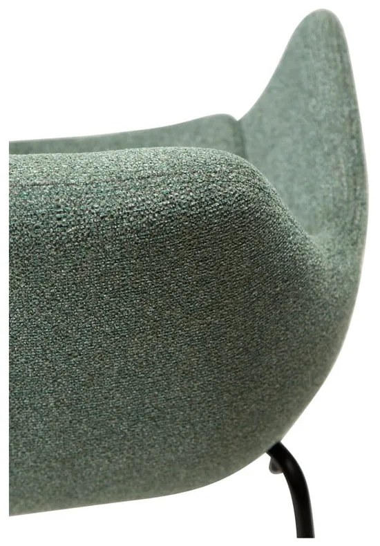 Poltrona verde chiaro in tessuto bouclé Zimmer - DAN-FORM Denmark