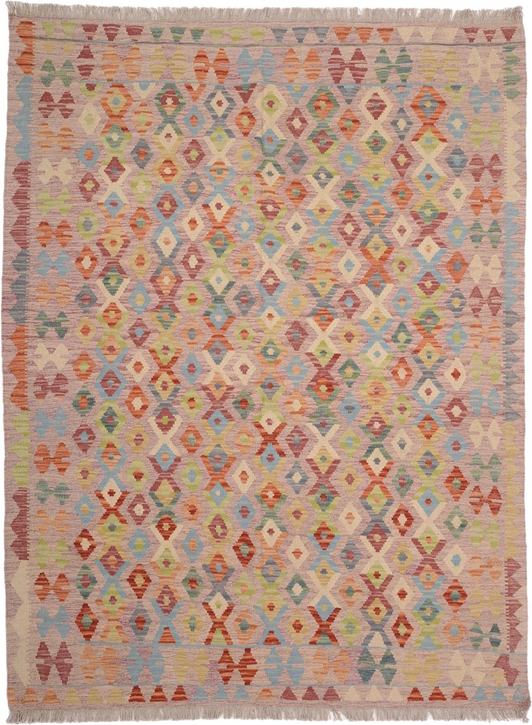 Kilim Tappeto 180 x 230 (Afghanistan) Annodato A Mano