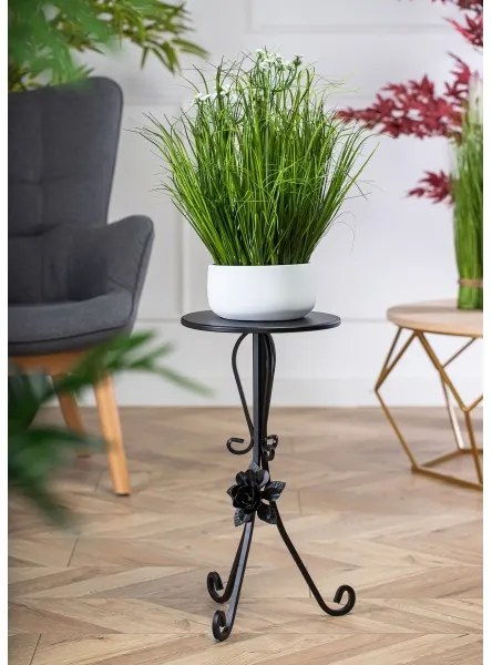 Portafiori 55x33 cm nero