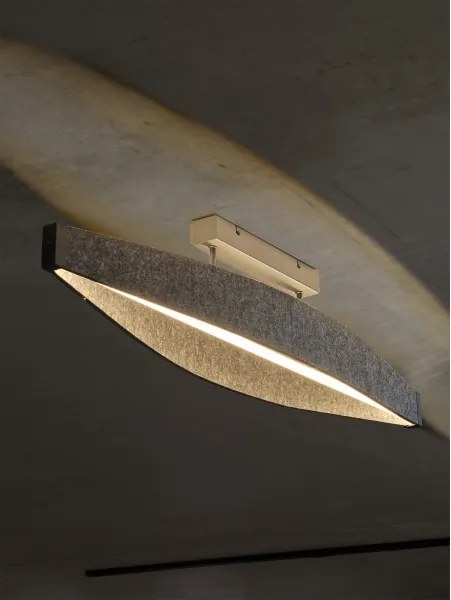 Osram - Plafoniera LED da soffitto DECOR FLAT LED/23W/230V grigio