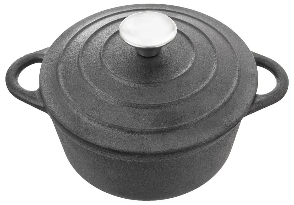 Pentola in ghisa con coperchio incluso adatta all'induzione 4 l LITINA – Orion