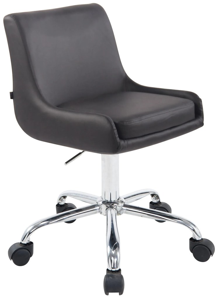 Sgabello Da Lavoro Regolabile İn Ecopelle Maggiore Comfort E Stile / Grau