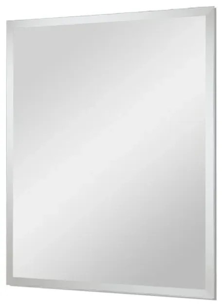Specchio bagno a filo 60x80 cm reversibile con bisellatura 2,5 cm