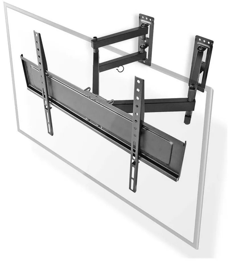 Nedis TVWM5350BK - Supporto da parete per TV Full Motion 30-70”