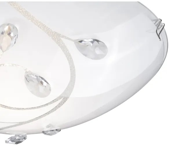 GLOBO 40404-1 - Plafoniera BURGUNDY 1xE27/60W/230V