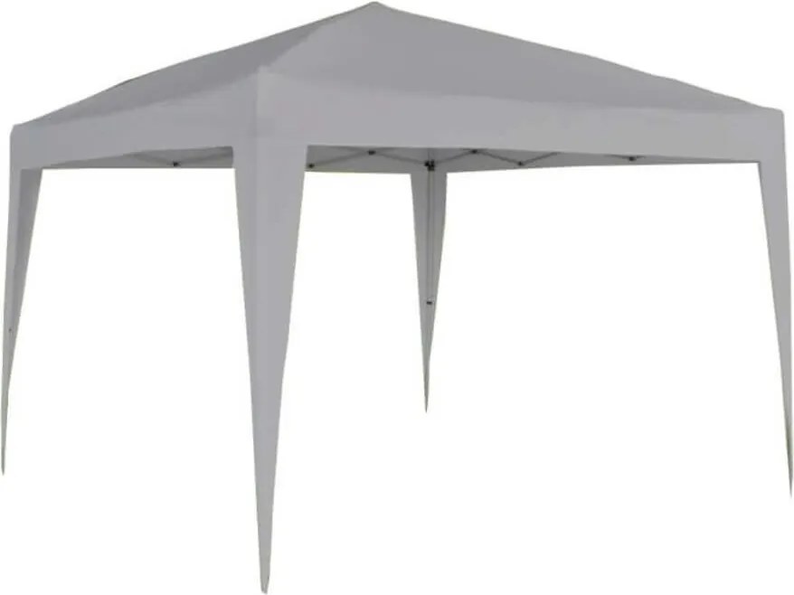 HEBES - gazebo pieghevole e richiudibile completo di sacca protettiva in acciaio 3 x 3 m