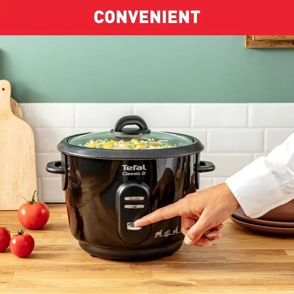 Tefal - Cuociriso CLASSIC 500W/230V 3 l nero