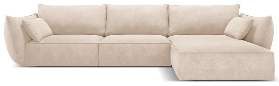 Divano angolare beige (angolo destro) Vanda - Mazzini Sofas