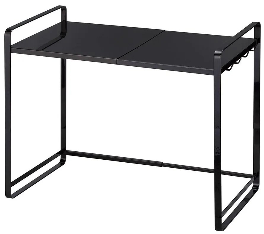 Scaffale da cucina regolabile nero Tower - YAMAZAKI