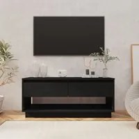 Mobile TV Nero 102x41x44 cm in Truciolato 809486