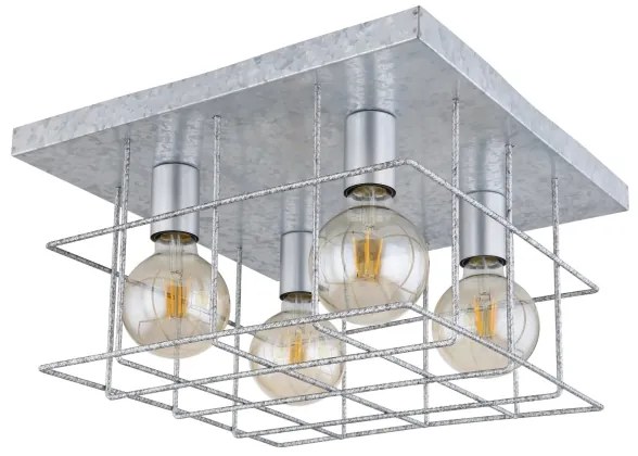 Globo 15530Z-4D - Plafoniera MERRIL 4xE27/60W/230V