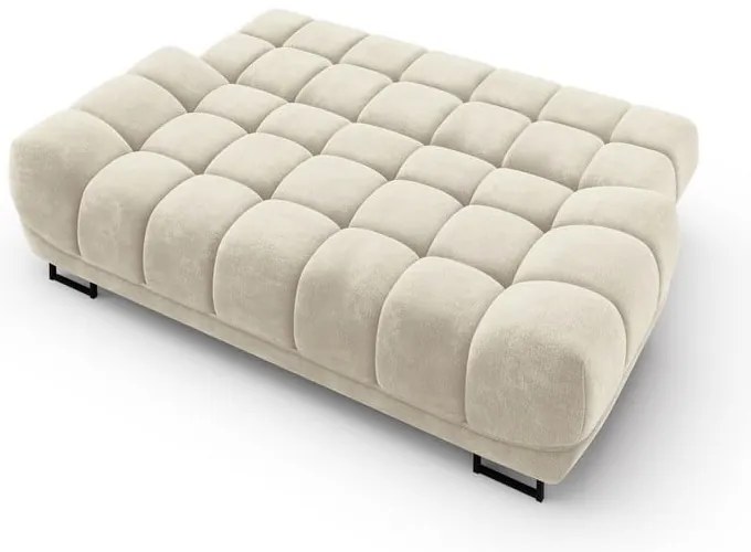Divano letto a tre posti beige con rivestimento in velluto Cirrus - Windsor &amp; Co Sofas