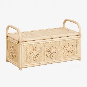 Baule In Rattan Dahlia Kids Natural - Sklum