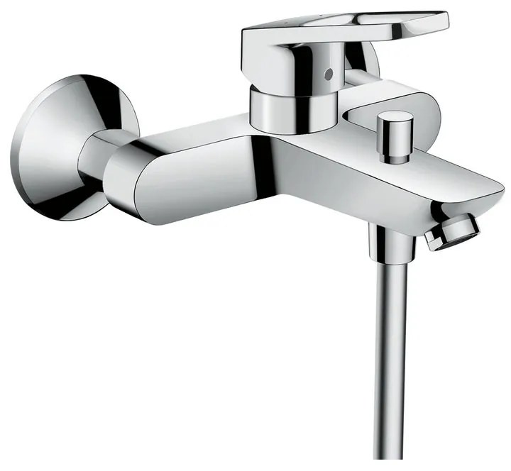 Rubinetto per vasca Logis Loop per muro cromo HANSGROHE