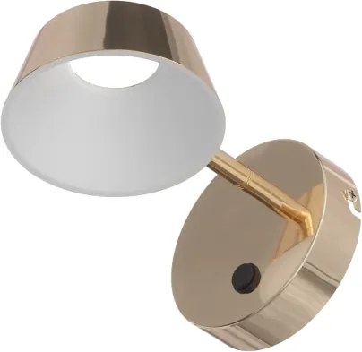 Open Design OR86539 - Lampada da parete a LED TIMO LED/6W/230V 3000/4500/6500K ottone
