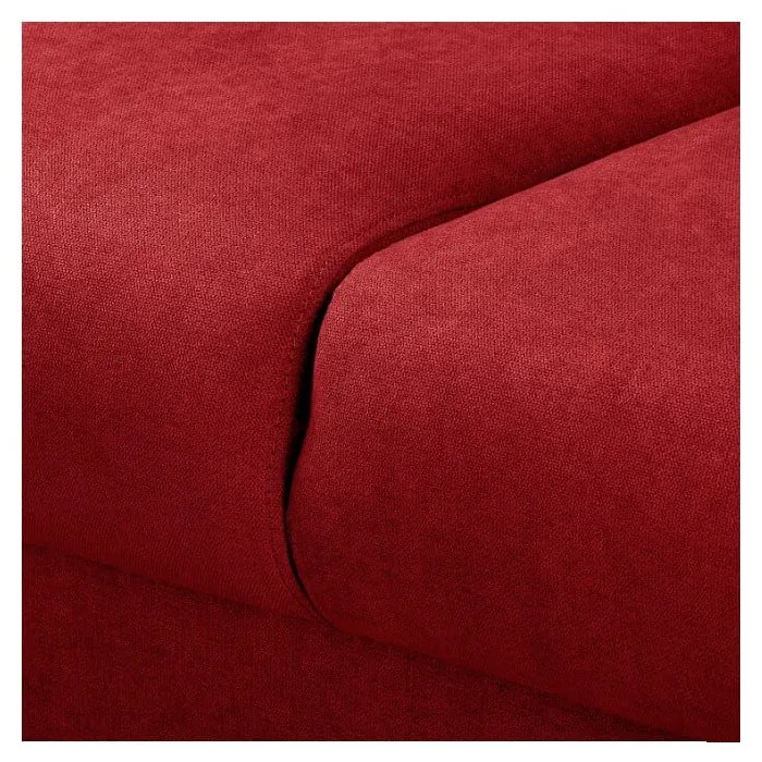 Divano angolare rosso (angolo destro) Beata - Ropez