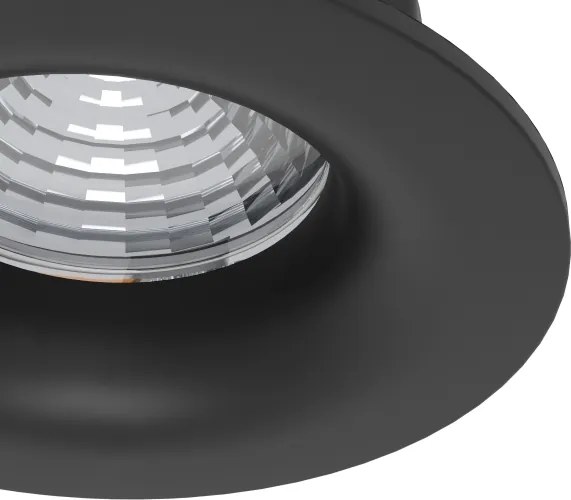 Eglo 902278-Set 3x LED dimmerabile plafoniera SALICETO LED/4,8W/230V Ø8,8 cm nero