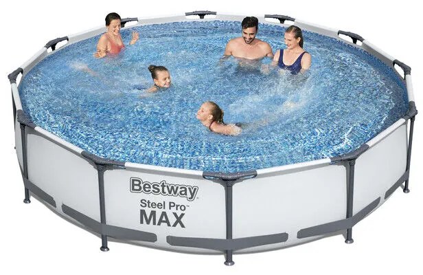 Piscina C/telaio+pompa 366x76h 56416 S/scala Bestway