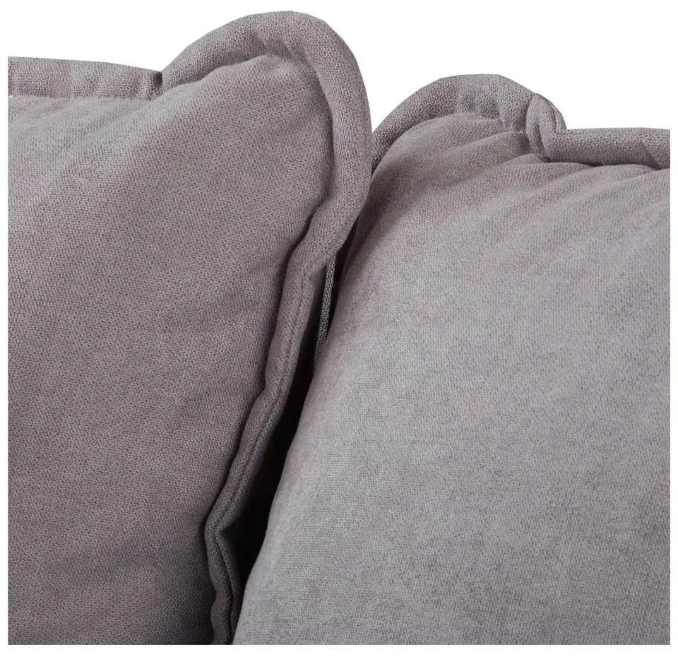 Divano angolare grigio (angolo destro) Beata - Ropez