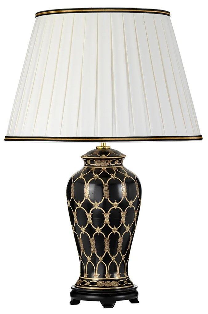 Lampada Da Scrivania Contemporanea Taipei Porcellana Oro 1 Luce E27