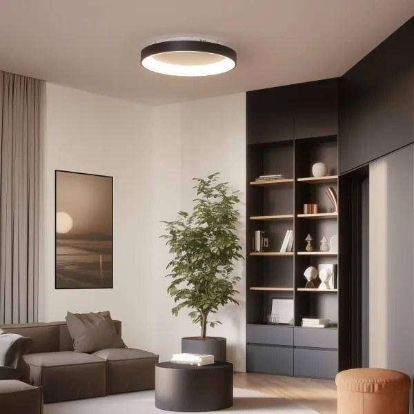 Brilagi - Plafoniera LED dimmerabile FALCON II LED/99W/230V Ø 60 cm nero +DO