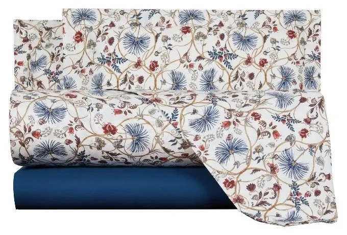 Completo Lenzuola in Percalle Oasis Matrimoniale - 250X290