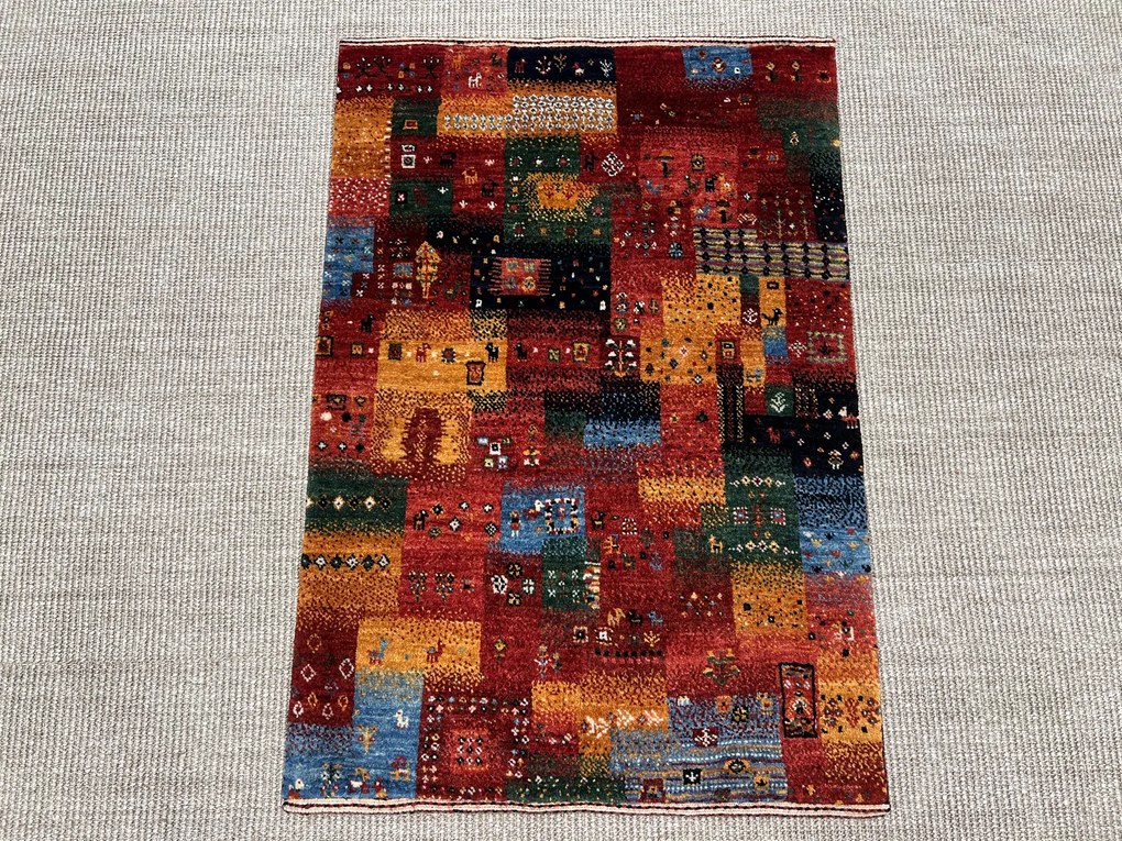Loribaft Tappeto persiano 60x90 (Iran) Annodato A Mano