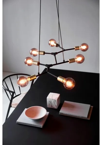 Nordlux - Lampadario a sospensione su cavo JOSEFINE 7xE27/60W/230V