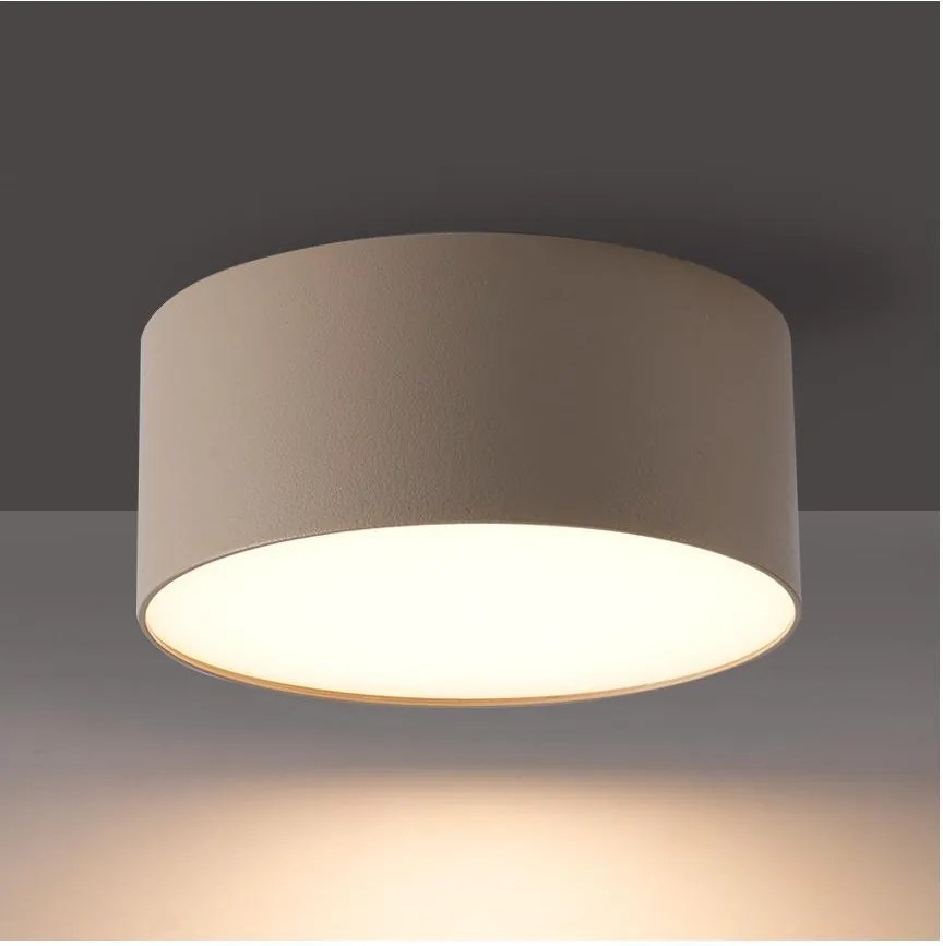 Brilagi - Plafoniera LED da bagno FORIS LED/14W/230V Ø 12 cm beige IP44