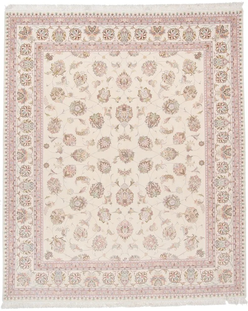 Tabriz Tappeto persiano 250 x 300 Beige (Iran) Annodato A Mano