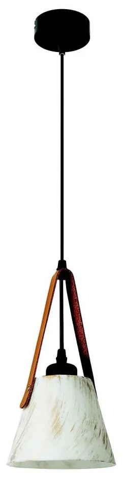 Lampadario a sospensione con filo 1xE27/40W/230V bianco