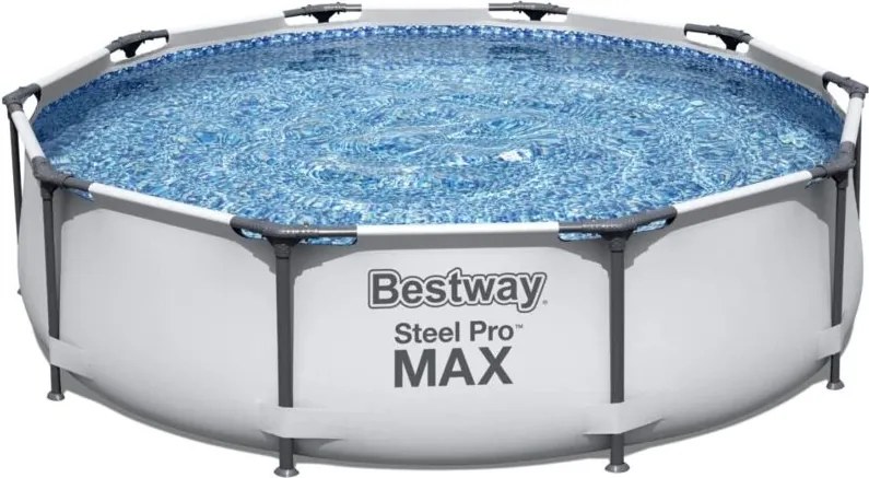 Bestway Piscina Fuori Terra Steel Pro Max Tonda Ø 305 X 76 Cm