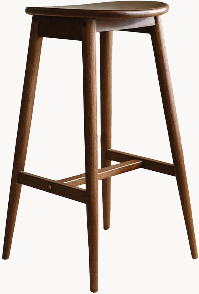 Sgabello da bar in legno di albero della gomma Orust