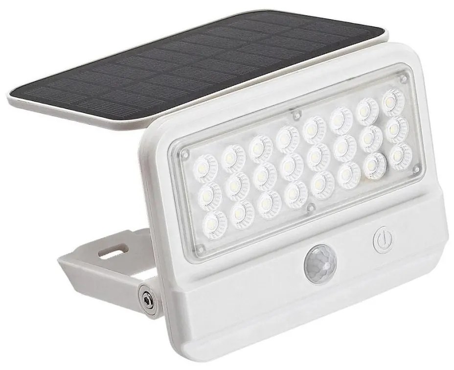 Rabalux 77090 - Lampada solare da parete FLAXTON LED/7W/3,7V IP54 bianco