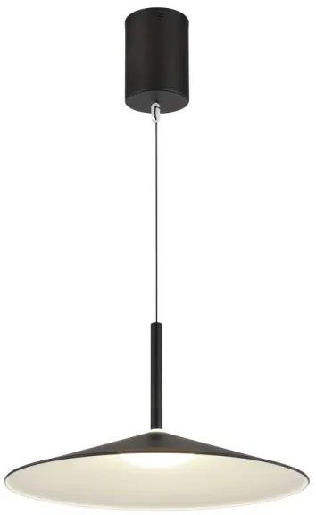 Globo 15635S - Lampadario LED a sospensione con cavo LAMPONE LED/18W/230V 4000K nero