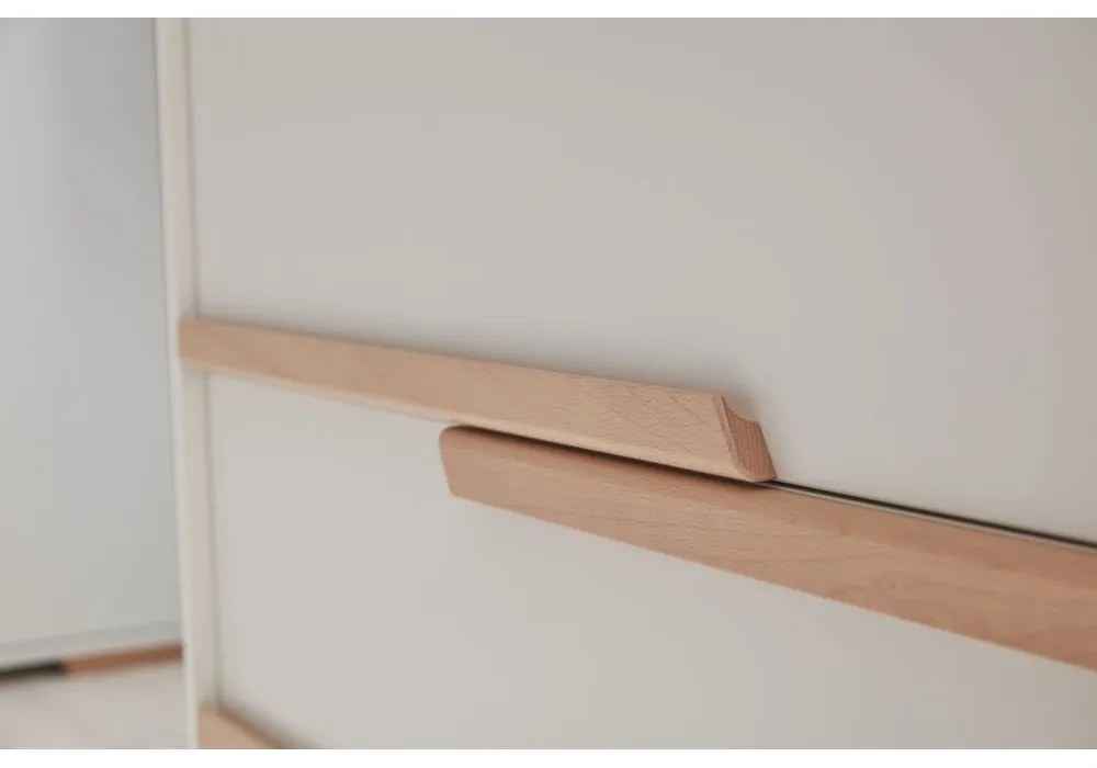 Cassettiera bianca per bambini Snap - Pinio