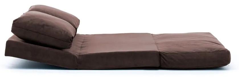Divano letto marrone 120 cm Taida - Balcab Home