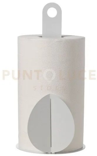 Porta rotoli ficus bianco marmo