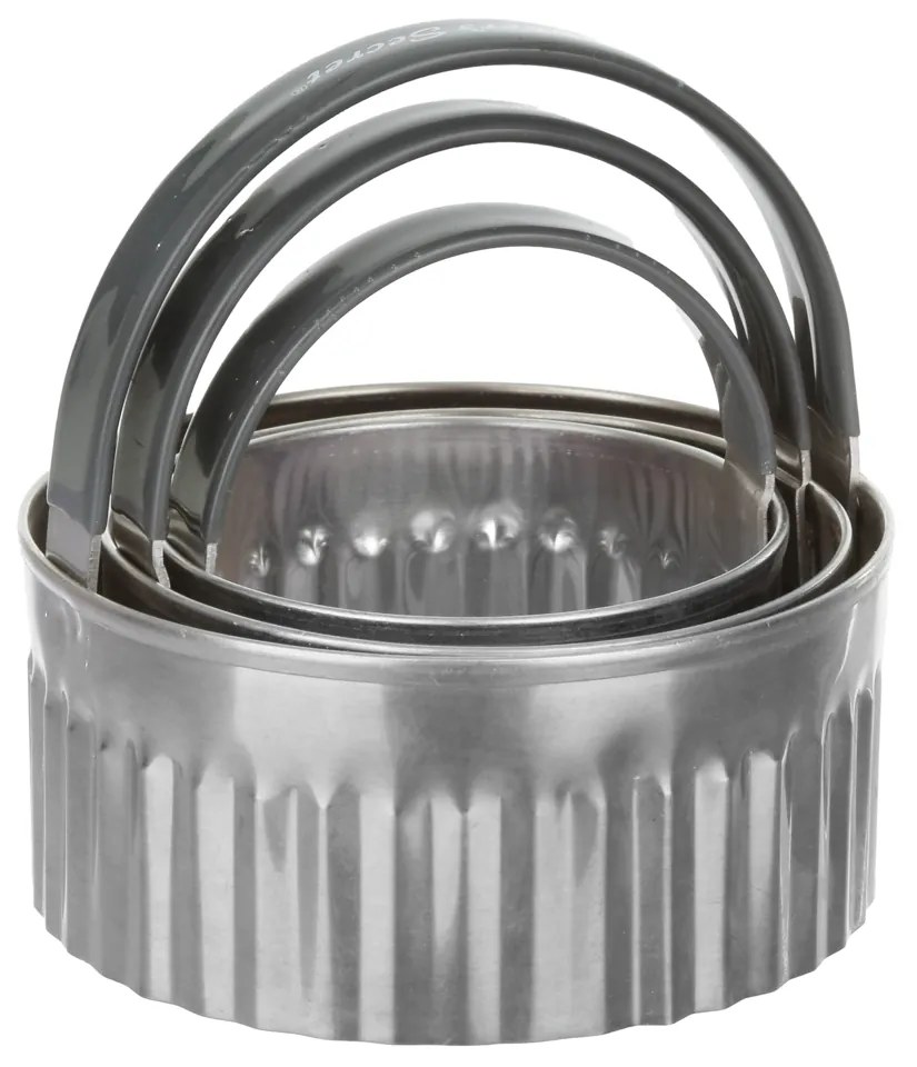 Set 3 tagliabiscotti con manico Baker's Secret
