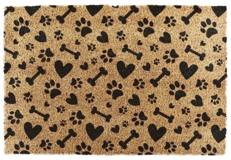 Zerbino in fibre di cocco 40x60 cm Paws and Bones – Artsy Doormats
