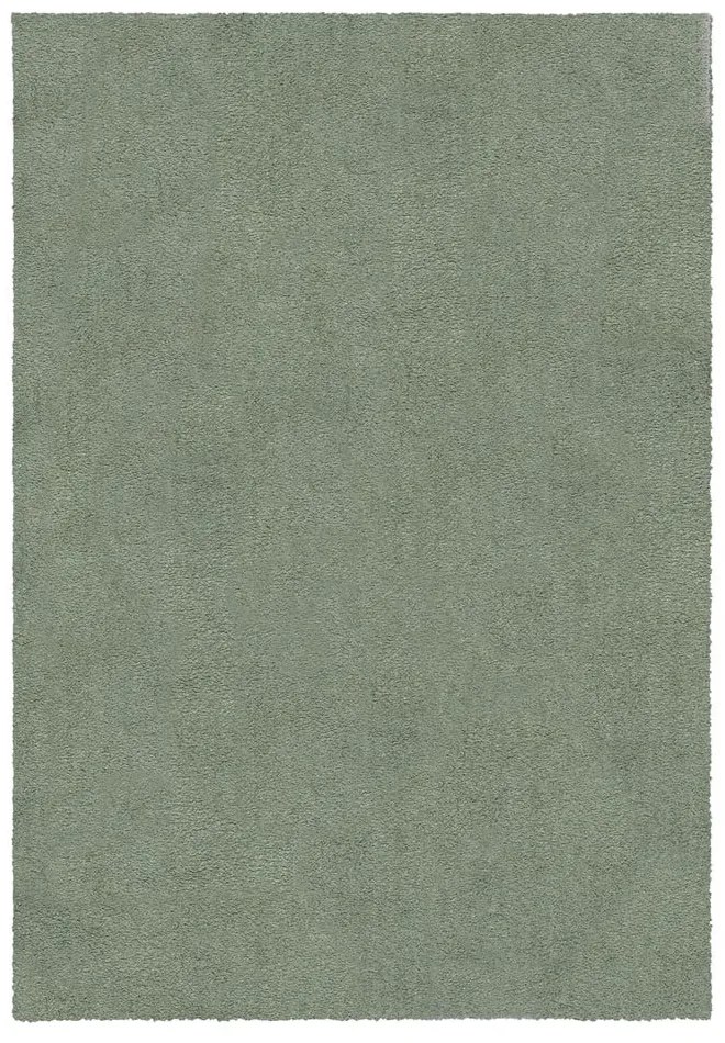 Tappeto verde lavabile in fibra riciclata 120x170 cm Fluffy - Flair Rugs