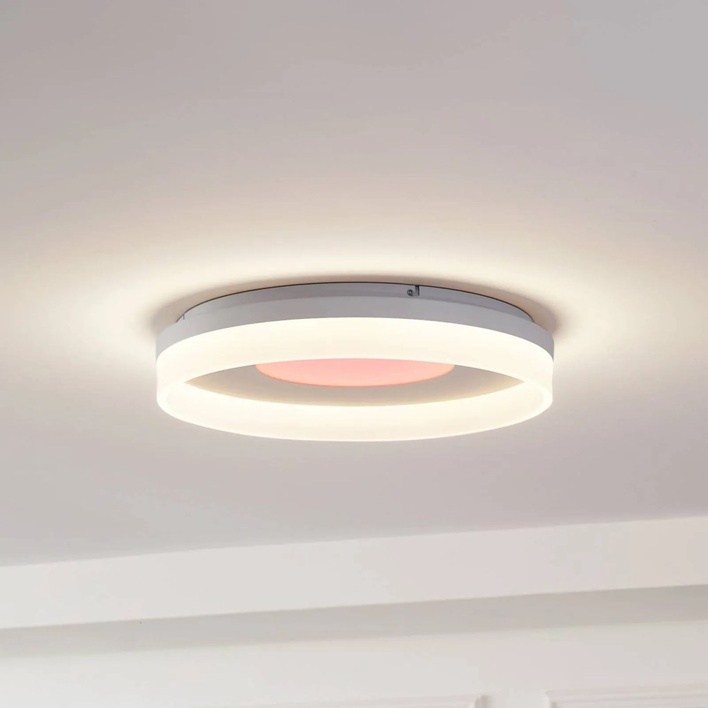 Lucande Smart Plafoniera a LED Squillo bianco Tuya RGBW CCT