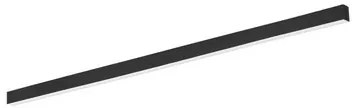 Lampada Lineare LED da Soffitto 65W 200cm Nera con driver Philips CCT