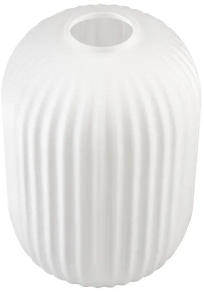 Vetro di ricambio per lampadario HARMA E27 21x14 cm bianco