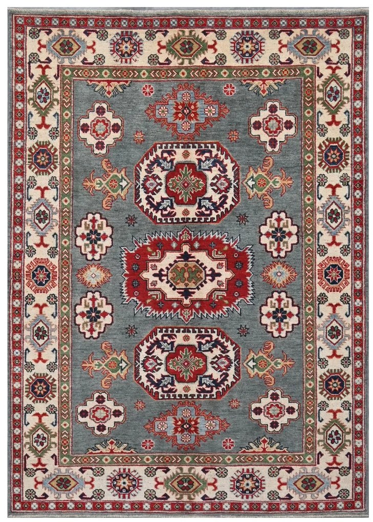 Kazak Tappeto orientale 140x200 (Pakistan) Annodato A Mano
