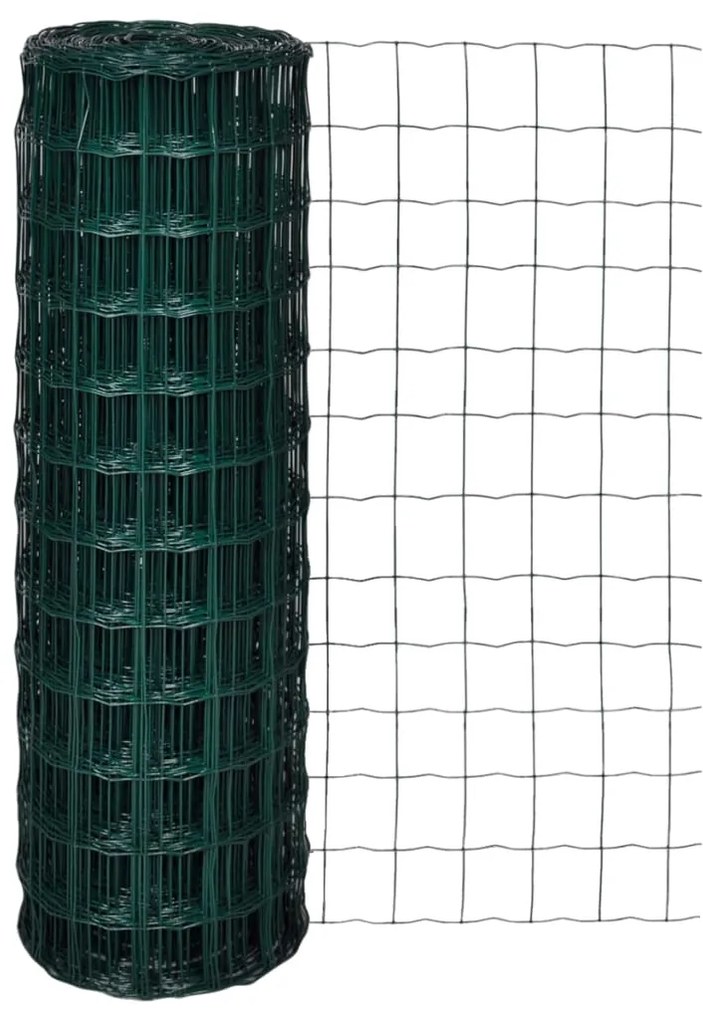 Recinzione Europea İn Acciaio 10 X 1,2 M Verde /