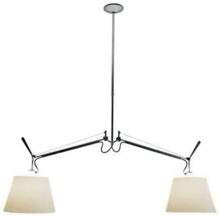 Tolomeo Basculante Lampada a Sospensione Ø320 Pergamena - Artemide