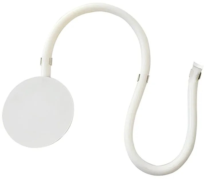 Applique LED moderno Teodor bianco, NOVECENTO bianco naturale
